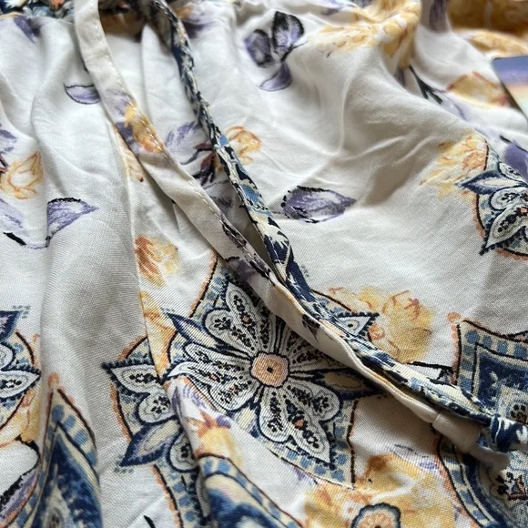 Women’s Size Small BEBOP Boho Floral pull on shorts - Picture 7 of 11